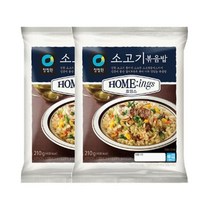 청정원 호밍스 소고기볶음밥 식사용 밀키트 간편식 자취생 혼밥 전자렌지 간편조리 1세트, 10세트