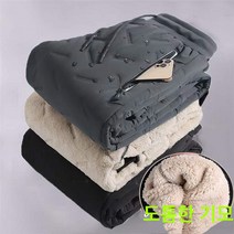 YAPOGI 남성 기모 조거팬츠 오토바이 방한 바지