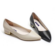 [AK PLAZA] [세라]SAERA S20P402 펌프스 베이지 블랙 3CM