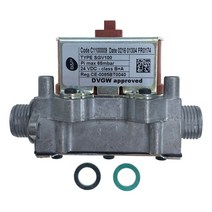 보일러 분배기 난방 C1100009 부품 가스 제어 밸브 SGV Ferroli Domiproject Domitech Divatech (39841320 36803260) 용, 없음