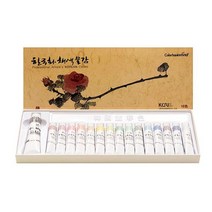 시둥마켓 +[시둥마켓]+_ 전문가한국화물감 입시용물감 동양화물감 전문가물감 신한물감, 비비드 한국화 채색물감 7.5ml 16색 K