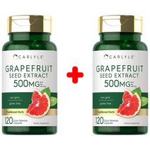 [1+1] 칼라일 그레이프프루트 씨드 추출물 CARLYLE GRAPEFRUIT SEED EXTRACT 250mg 120캡슐