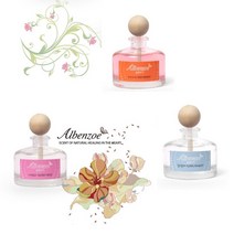 향기데이트 기분까지 상쾌한 알벤조이 아로마 디퓨저 60ml 전용리필 100ml 방향제 실내용 차량용 가정용 카페 인테리어, 플로랄부케