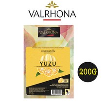 발로나 유자 초콜릿 인스피레이션 유자 200g 500g 1kg 3kg 프랑스산 커버춰 초코 초코렛 마카롱 수제초콜릿 데코 Valrhona Yuju inspiration