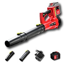 MWG 낙엽 송풍기 대포 블로워 무선 충전 충전식 제설 독일기술, 3.프리미엄 - 배터리1개 풀세트