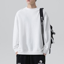 리리플리 남녀공용 데일리 무지 맨투맨
