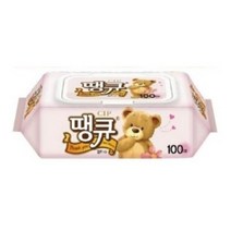 땡큐 물티슈 캡형, 100매, 3팩