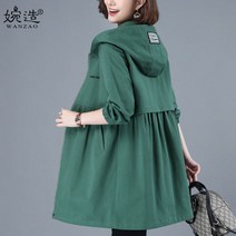 여자 봄가을 더블버튼 트렌치코트 재킷 캐주얼 미시 자켓 바바리 코트 인박카092