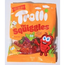 트롤리 스퀴글즈 츄잉젤리, 100g, 10개