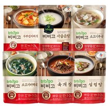 비비고 비비고 사골곰탕 500g x 7팩 외 5종 골라담기, 비비고 미역국 500g x 7팩
