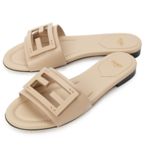 펜디 럭스보이 FF 바게트 슬라이드 8R8136 AE7T F1JXC 여자 슬리퍼