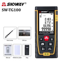 레이저 줄자 레이저자 sndway laser distance meter 디지털 거리, sw-tg100 100m