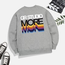 [S사이즈부터 2XL까지] 캐주얼 그래픽 오버핏 프리미엄 맨투맨 티셔츠 GR199