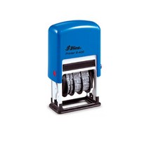 샤이니 숫자 날짜스탬프 변경 도장 일부인, S121(빨강)