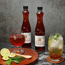 유기농 3년숙성 황 매실액기스 500ml 하동 황매실청
