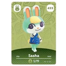 닌텐도 호환 NS 스위치 애니멀 크로싱 뉴 호리즌 시리즈 5 아미보 카드 게임 리프 ACNH Amxxbo 사샤 48 개, 25 433