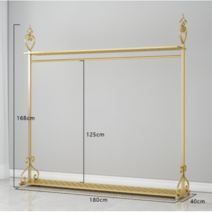 골드 행거 행거 인테리어 옷가게 의류매장 16종, D