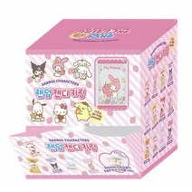 산리오 랜덤 키링 캔디 1BOX 24개입 쿠로미 마이멜로디 키홀더 열쇠고리 어린이날선물, 1개