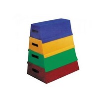 레자재질 스폰지 뜀틀매트(4단) 80X70X50cRA