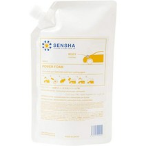 SENSHA 991 발수 왁스 클리닝 코팅제 파워 폼 카샴푸 세차 리필용800ml, 단일상품개