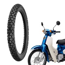 신코 혼다 슈퍼커브110 2018-2023 어드벤쳐 전용 타이어 SR244 3.00-17, 1개