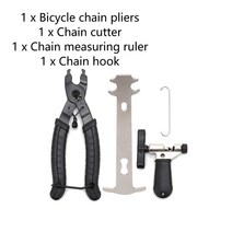 자전거공구통 자전거공구세트 미니 자전거 체인 퀵 링크 도구 후크 업 도로 사이클링 클램프 빠른 제거 설치 플라이어 수리 액세스