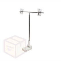 마켓프리 T자걸이 자석 4단 피부샵메뉴판 메뉴거치대 POP이름표