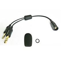 UF사운드바 L-GA Adapt BOSE 보스 A20 Lemo 6핀 커넥터 항공 헤드셋 일반 항공 GA 트윈 플러그 어댑터 프리 초고밀도 스폰지 O 링 수트 보스 A20 오리지널