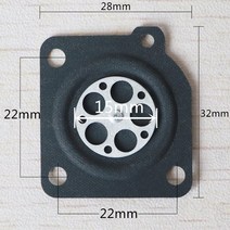 충전체인톱 소형전기톱 체인톱 20PCS * 계량 다이어프램 가스켓 자마 전기 톱 MS210 체인 기화기 수리 키트, 한개옵션0