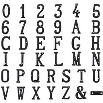 1Pcs 금속 알파벳 문자 번호 A ~ Z 0 ~ 9 개인화 된 집 문 판 야외 거리 사서함 번호에 대 한 사용자 지정 기호, B