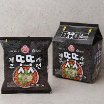 오뚜기 제주 똣똣라면 135g 8개