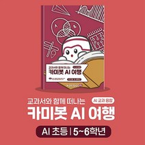 카미봇 파이 AI 여행(초등 5~6학년)교과융합교재, 단품