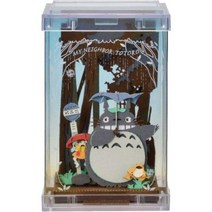 ensky 엔스카이 페이퍼 시어터 큐브 PAPER THEATER PTC-T05 이웃집 토토로 빗소리 댄스 [캐릭터 상품], 단일