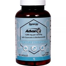 Vitacost Synergy Advan-C® 1 000 mg per serving with Quercetin & Bioflavonoids -- 180 Capsules