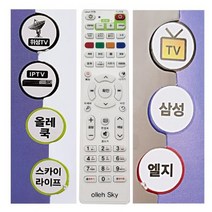 [RΘA] COMBO-3010KT셋톱전용 올레TV리모컨 BTV 셋박스 다기능 멀티 TV 통합 리모콘 ▷_β5243Ea, 《β본상품》