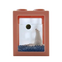 세남자바스켓 국산 마리모 키우기 4구 북극의꿈 DIY 블럭 세트, 북극곰+4구블럭(인디핑크)