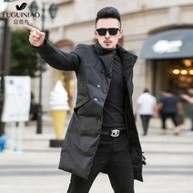 남성 패딩 반코트 웰론 하프 회사원겨울 점퍼직장인