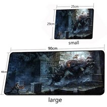 장패드디아블로 2 키보드 레스트 패드 게이머 테이블 마우스 게이밍 블랙 데스크 매트 확장 대형 Pc 맞춤형, 08 진주 화이트_02 290X250X2MM