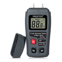 Proster 목재 수분 측정기 LCD화면 고정밀, 그레이개