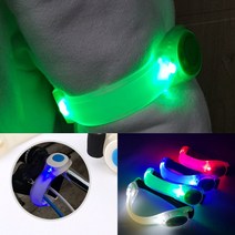 LED 라이트 밴드 LED밴드 형광완장 야간라이딩, 빨강