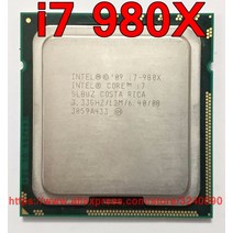 i73770 기존 인텔 CPU 코어 i7-980X 프로세서 익스트림 에디션 i7 980X 3.33GHz 12M 6 LGA1366, 한개옵션0