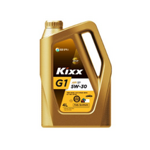 Kixx 킥스 G 5W30 4L 가솔린 LPG겸용 합성 엔진오일 합성유, kixx G1 5W30 SP 4L, 2개