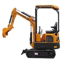 유압 소형 굴삭기 1 톤 크롤러 고무 트랙, 한개옵션0