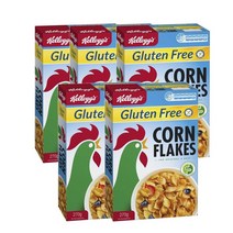켈로그 콘 플레이크 글루텐 프리 270g Kelloggs Corn Flakes Cereal, 5팩