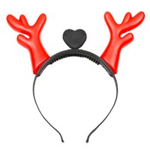 LED 루돌프머리띠 [뿔], 단품