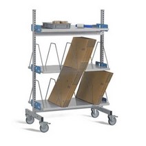 물류창고 팬트리 적재형 포장이사 정리함 이동식, 1160x600x1550B