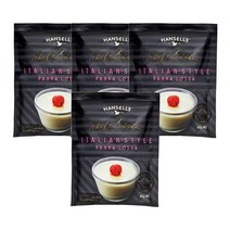 한셀 셰프 키친 팬나 코타 65g Hansells Chefs Kitchen Panna Cotta, 4팩