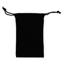 보석전시진열 1pc 블랙 컬러 벨벳 가방 쥬얼리 포장 Drawstring 파우치 선물 디스플레이 체인 링