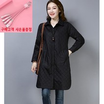 DINDIN 여성 롱 후드 경량 패딩 점퍼 FH10