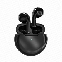 터치스크린모니터 이동식 TV 세로 보조 휴대용 모니터 Apple오리지널 AirPods Pro 6 무선 블루투스 이어폰 TWS 인이어 이어버드 소음 감소 포드 게이머 헤드셋 아이폰, 5.Pro 6Black